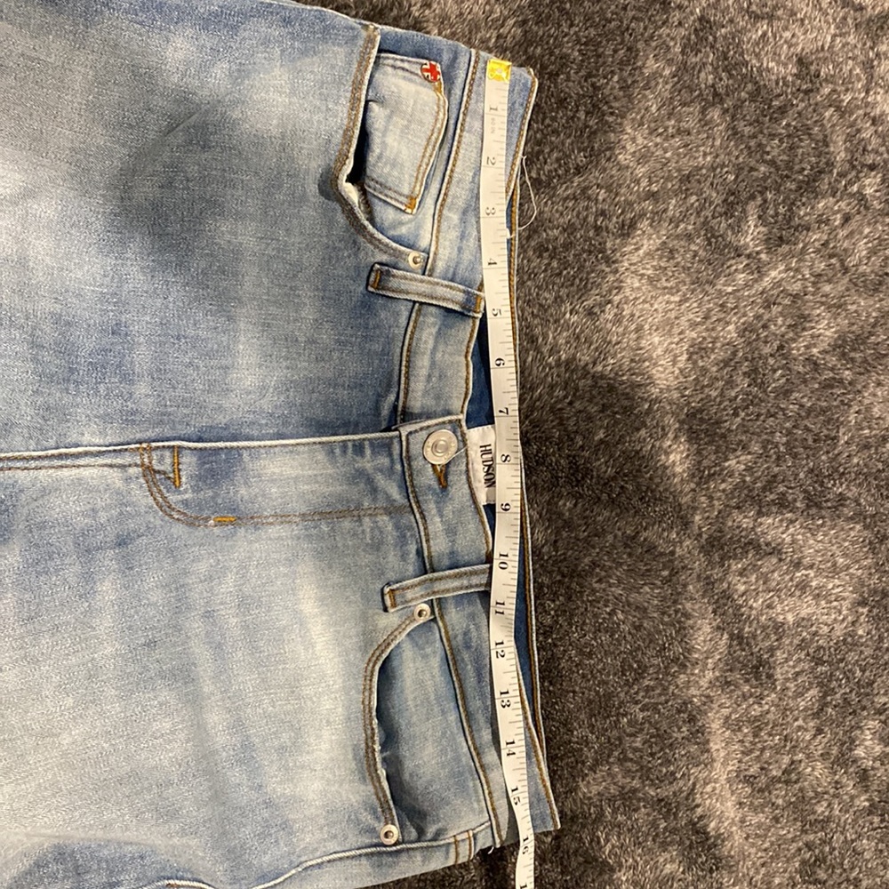 Hudson Super Skinny Cuffed Crop Jean 30 - Picture 9 of 11